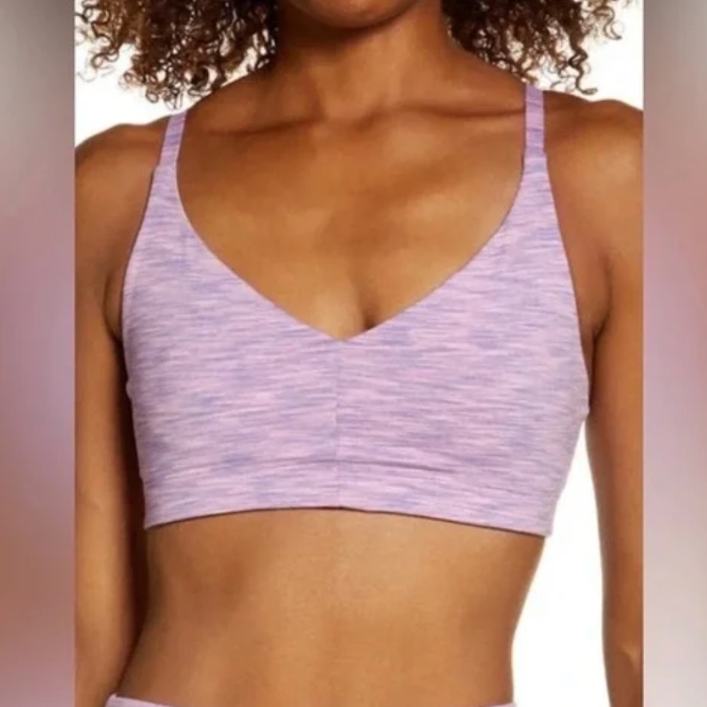 Outdoor Voices Flow Bralette in Hyacinth Small